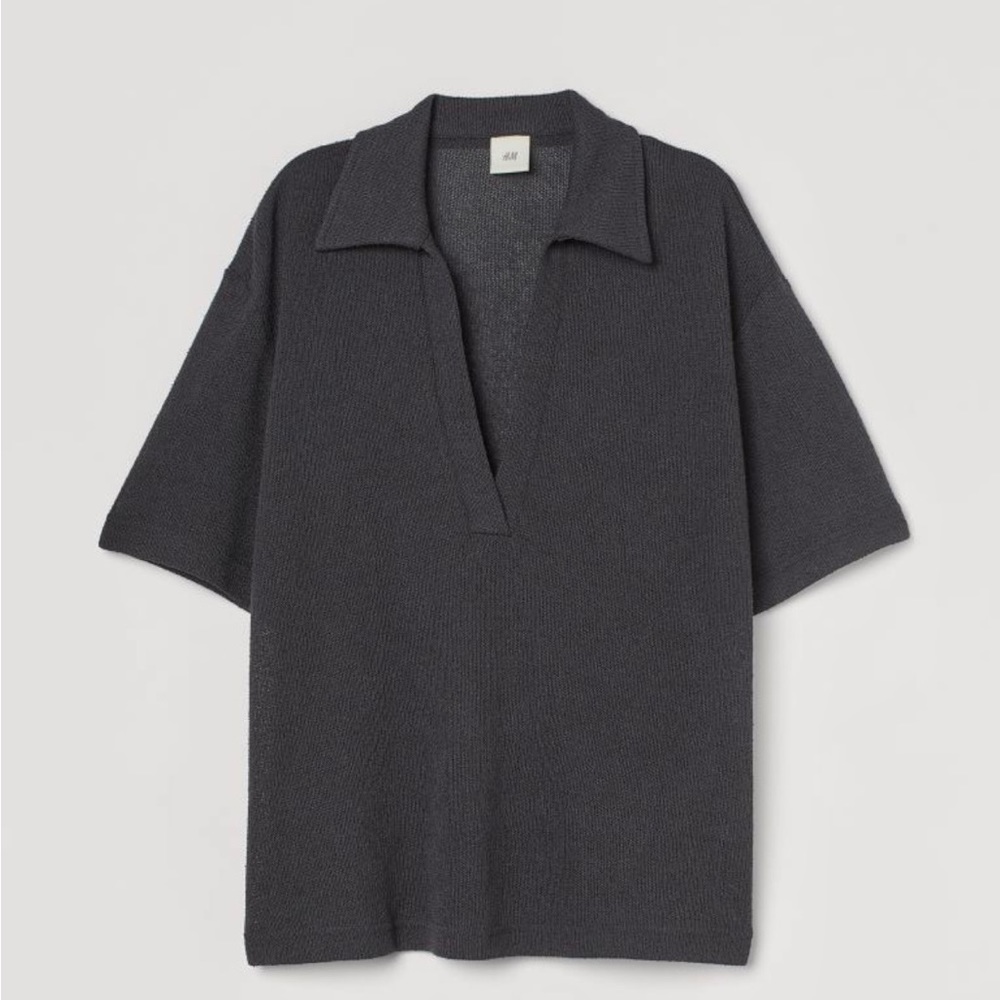 H&M Slub-knit top